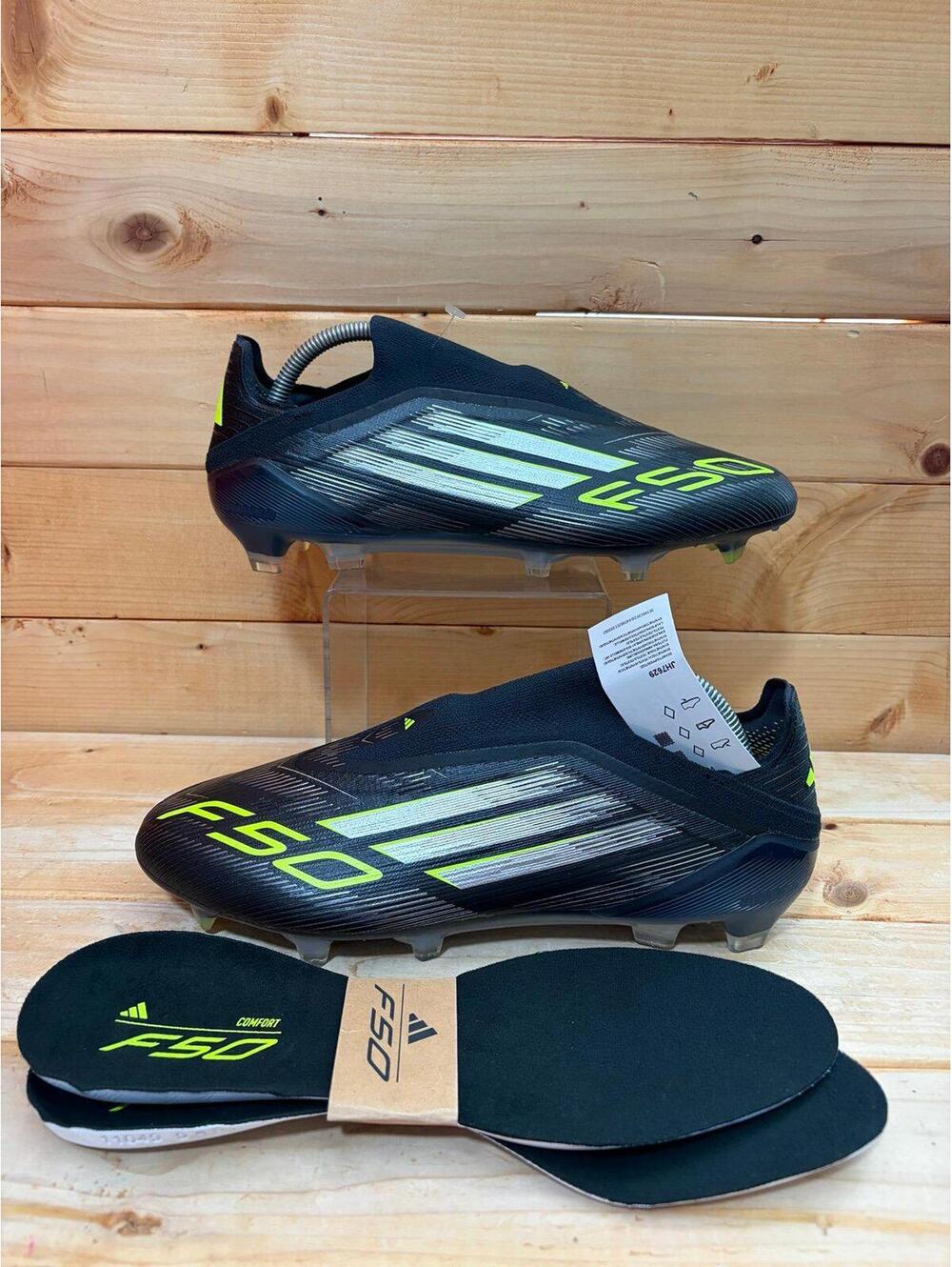 New Adidas F50 Elite LL FG Soccer cleats / JH7629 / Black / Men’s size 10 / W 11